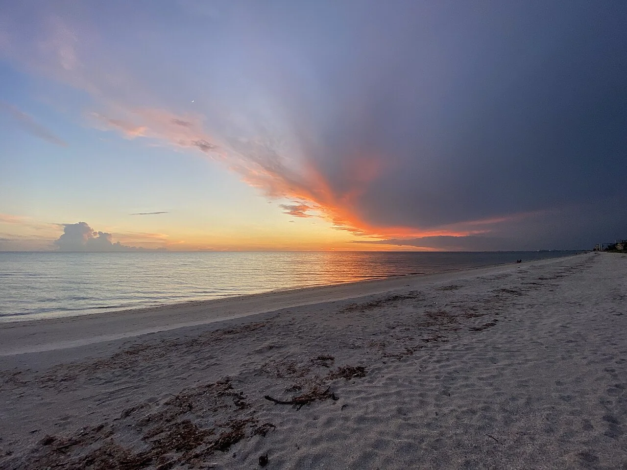 Gulf sunset from Little Hickory Island in Bonita Springs